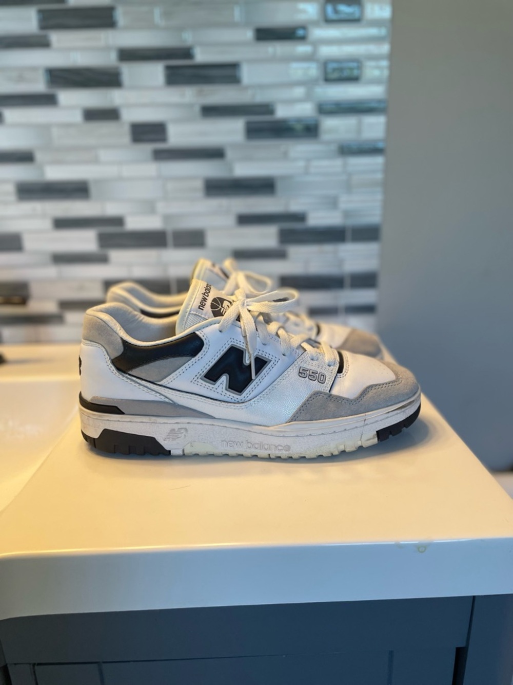 New Balance 550 white running Nike air max Jordan basketball adidas lot